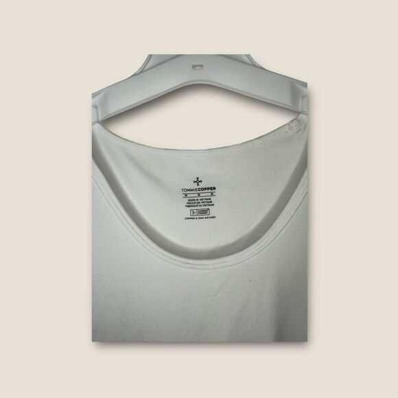 Tommie Cooper Women’s Low Back Support Tank White Medium - Picture 6 of 6